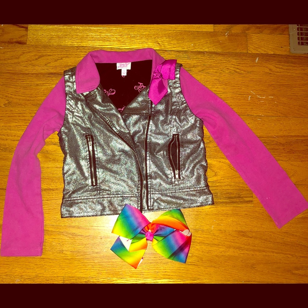 ❣️Jojo Siwa jacket & bow ❣️